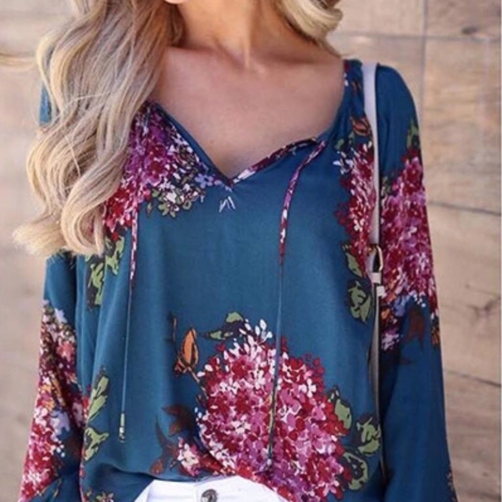 Sale! Royal Blue Blouse